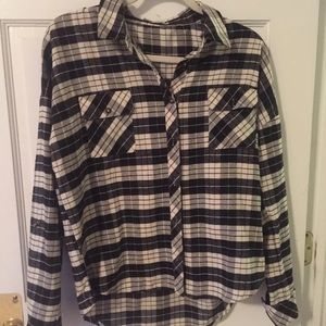 Black and White Pacsun Flannel